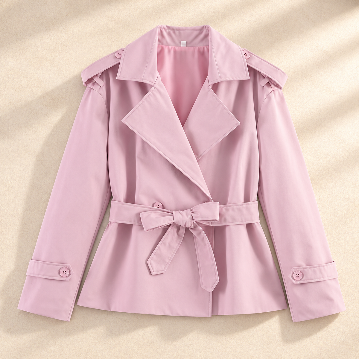 Margaux Belted Trench Jacket