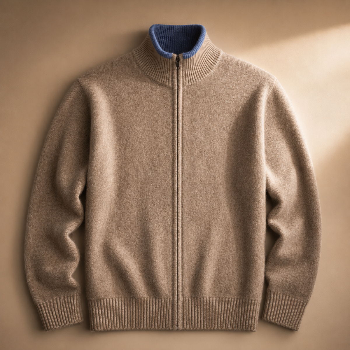 Jasper Brushed Knit Zip