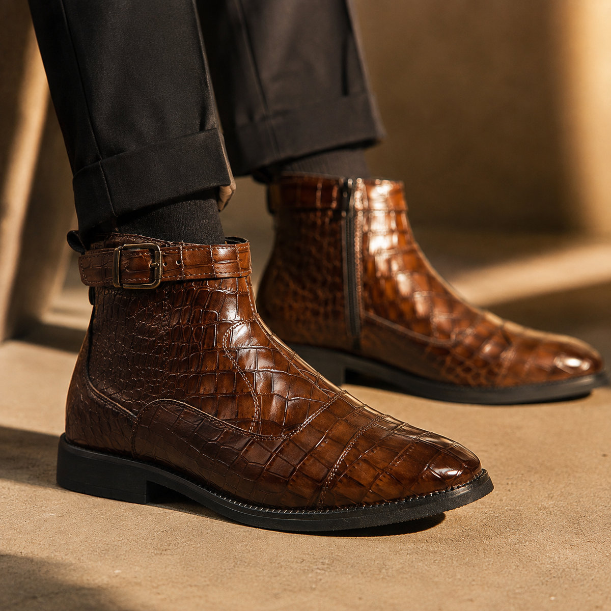 Holden Croc Zip Boots