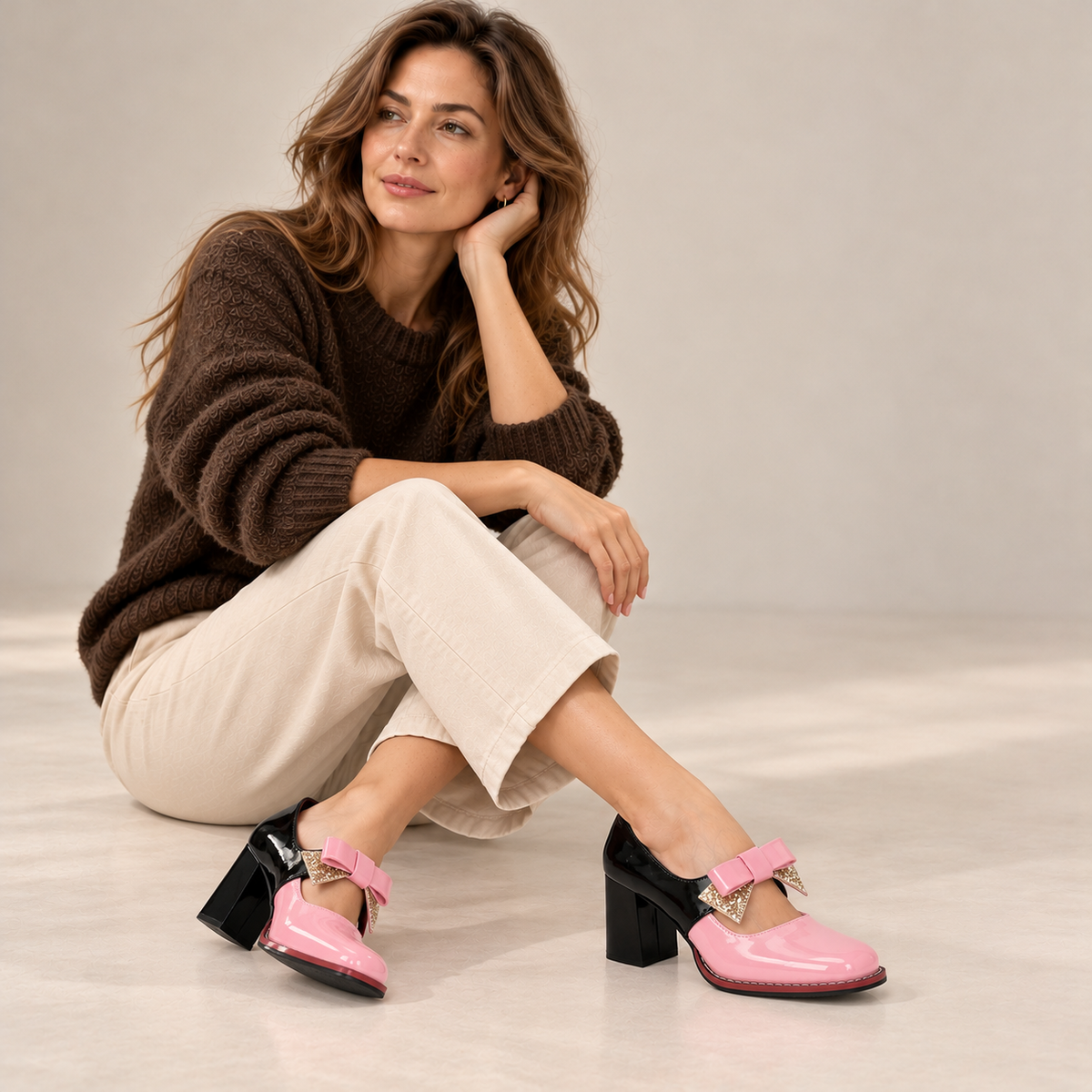 Claire Bowtie Mary Janes