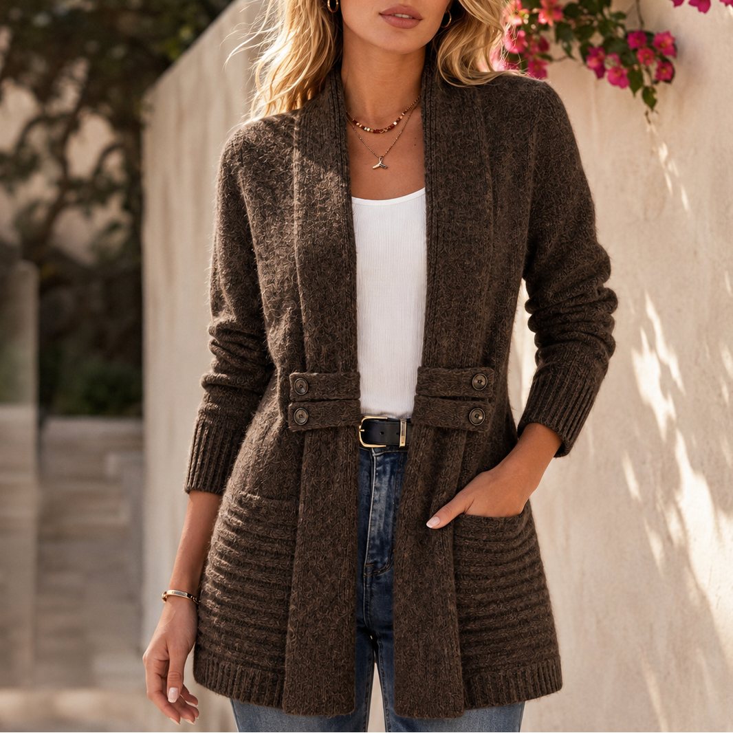 Celeste Marl Knit Cardigan