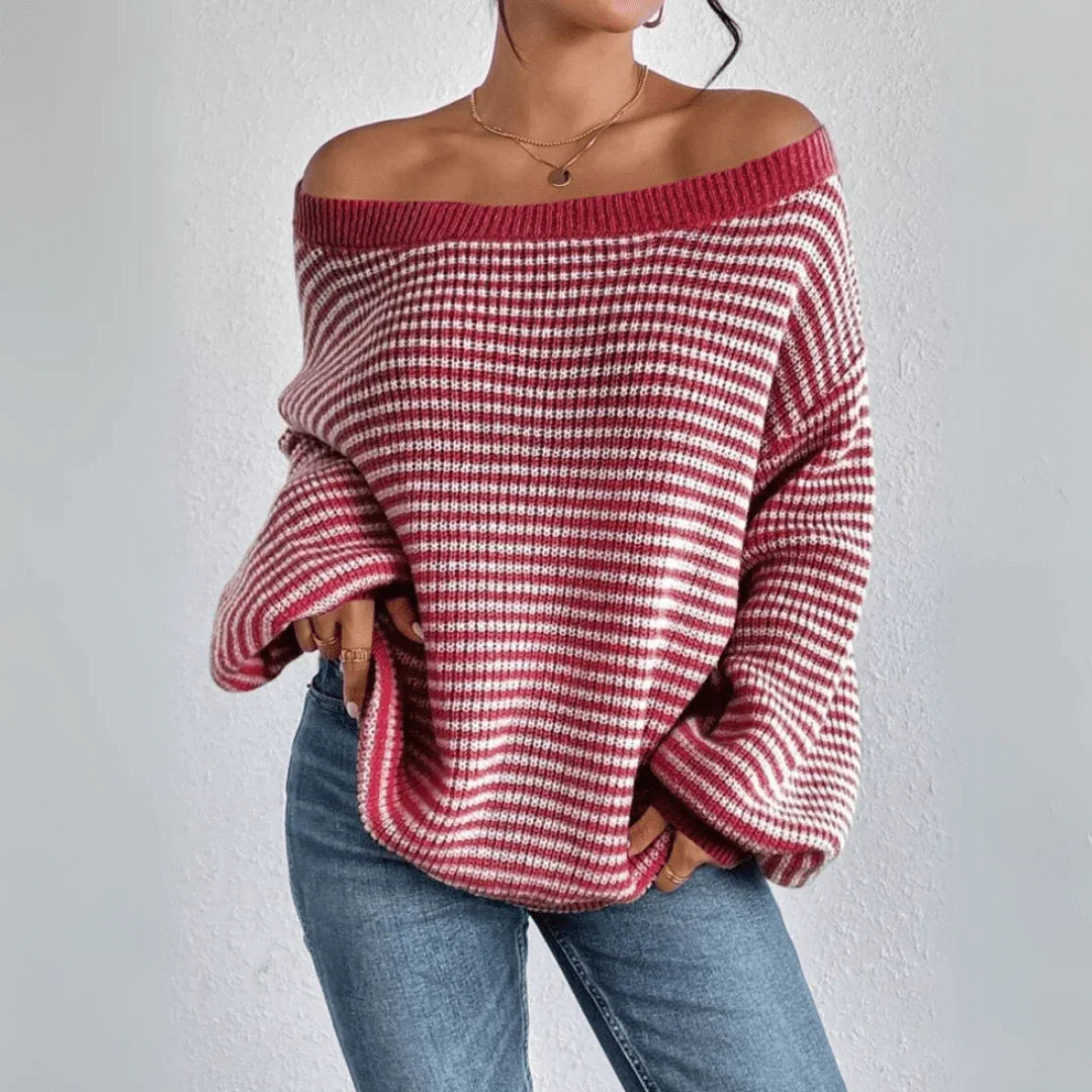Claremont Off-Shoulder Sweater