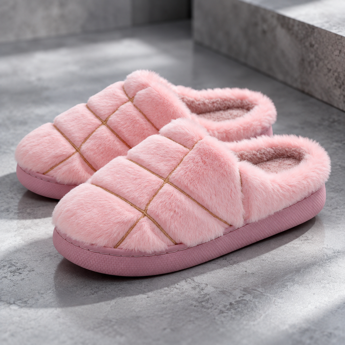 Bianca Sherpa Slippers