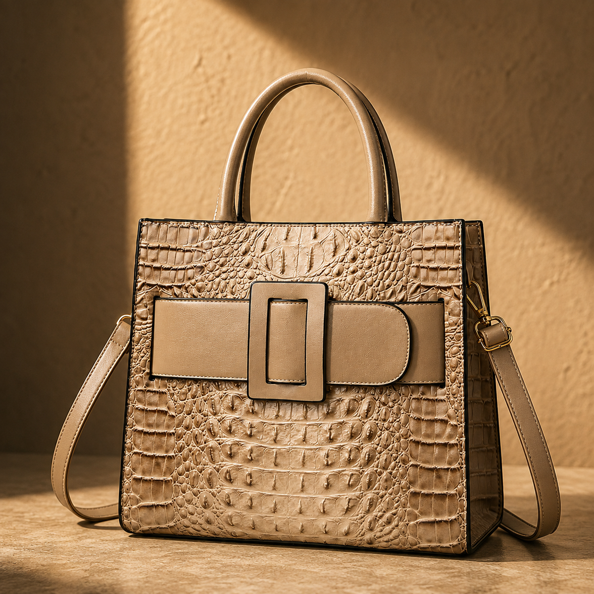 The Carrington Croc Tote