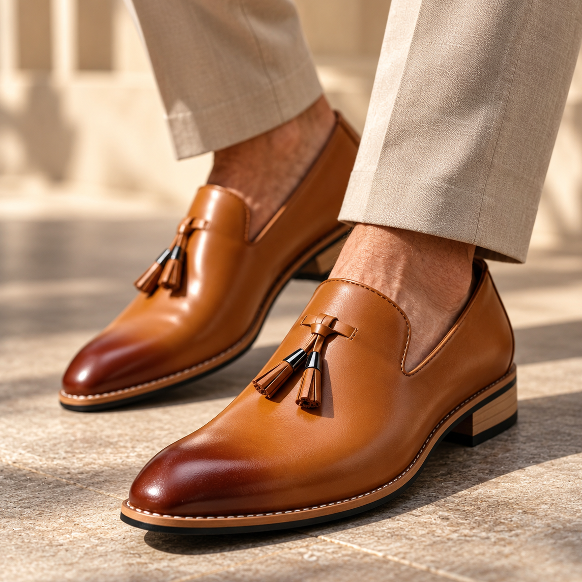 Hutton Tassel Loafers