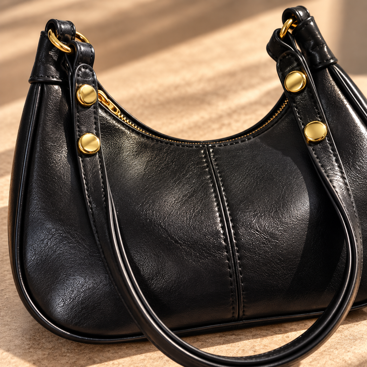 Clementine Crescent Bag