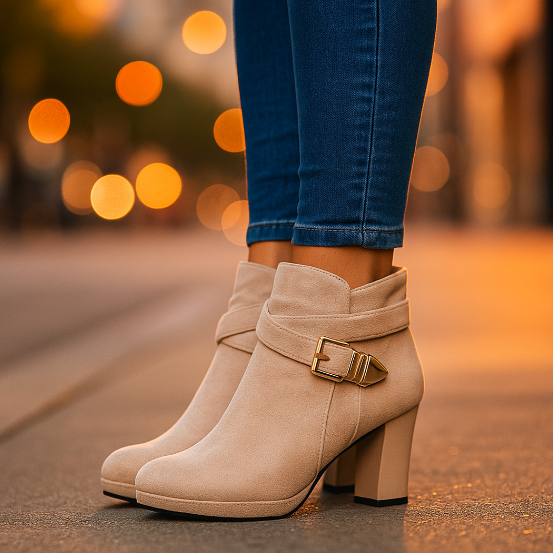 Sofia Rae Suede Wrap Boots