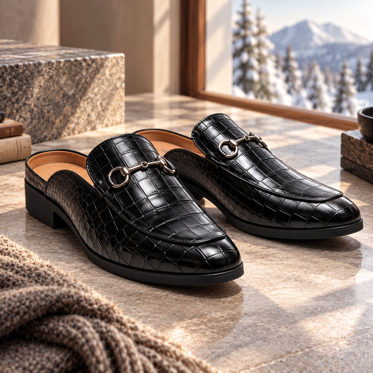 Hutton Horsebit Mules