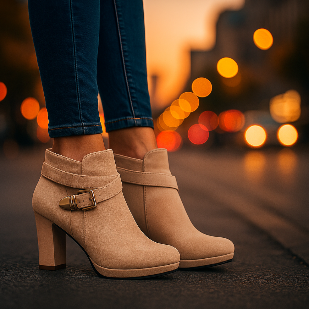 Sofia Rae Suede Wrap Boots