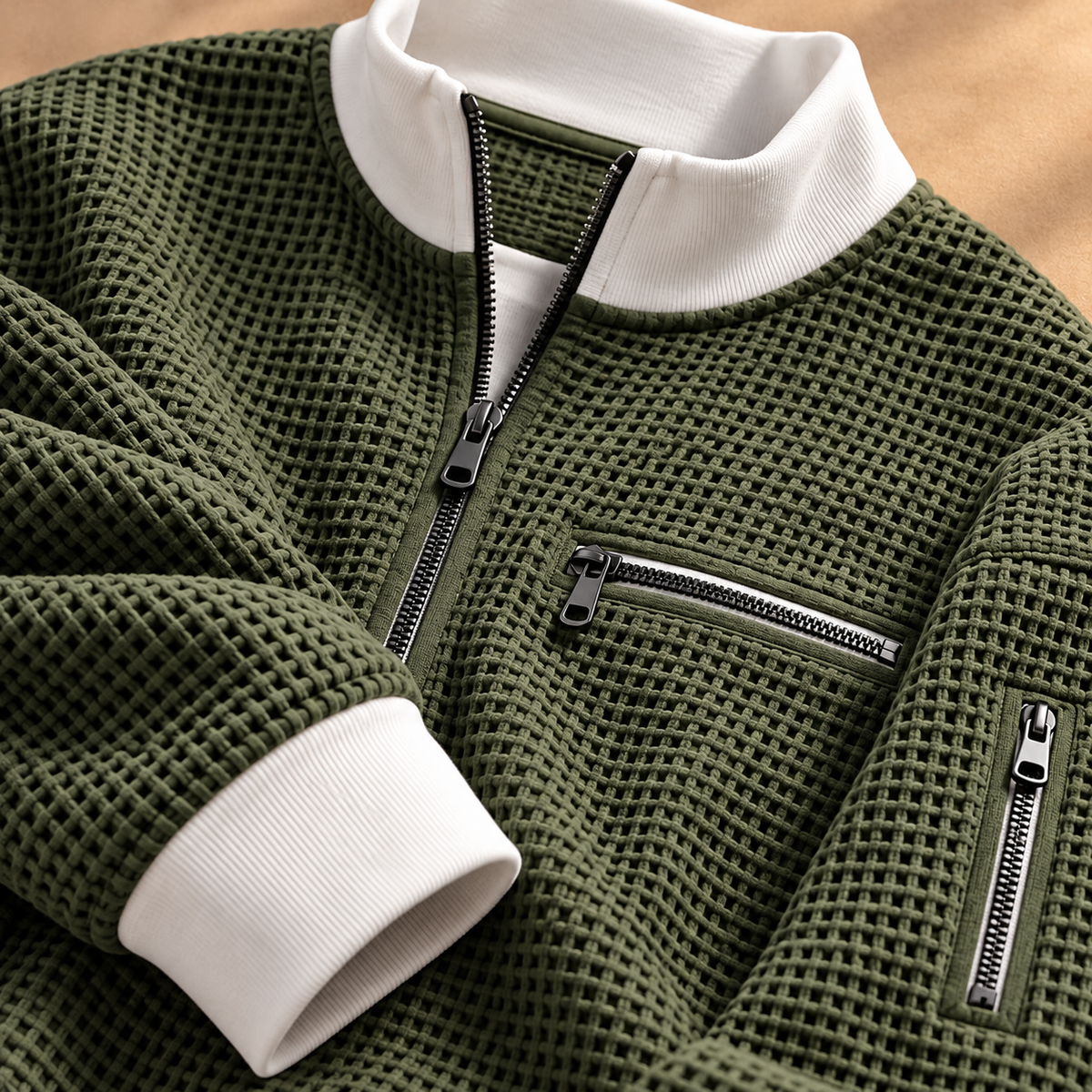 Brant Waffle Quarter-Zip