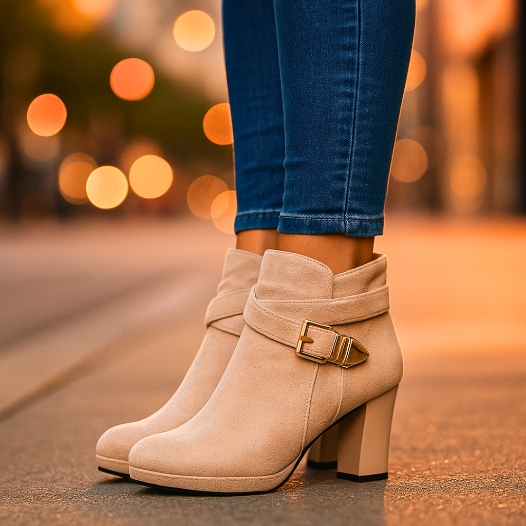 Sofia Rae Suede Wrap Boots