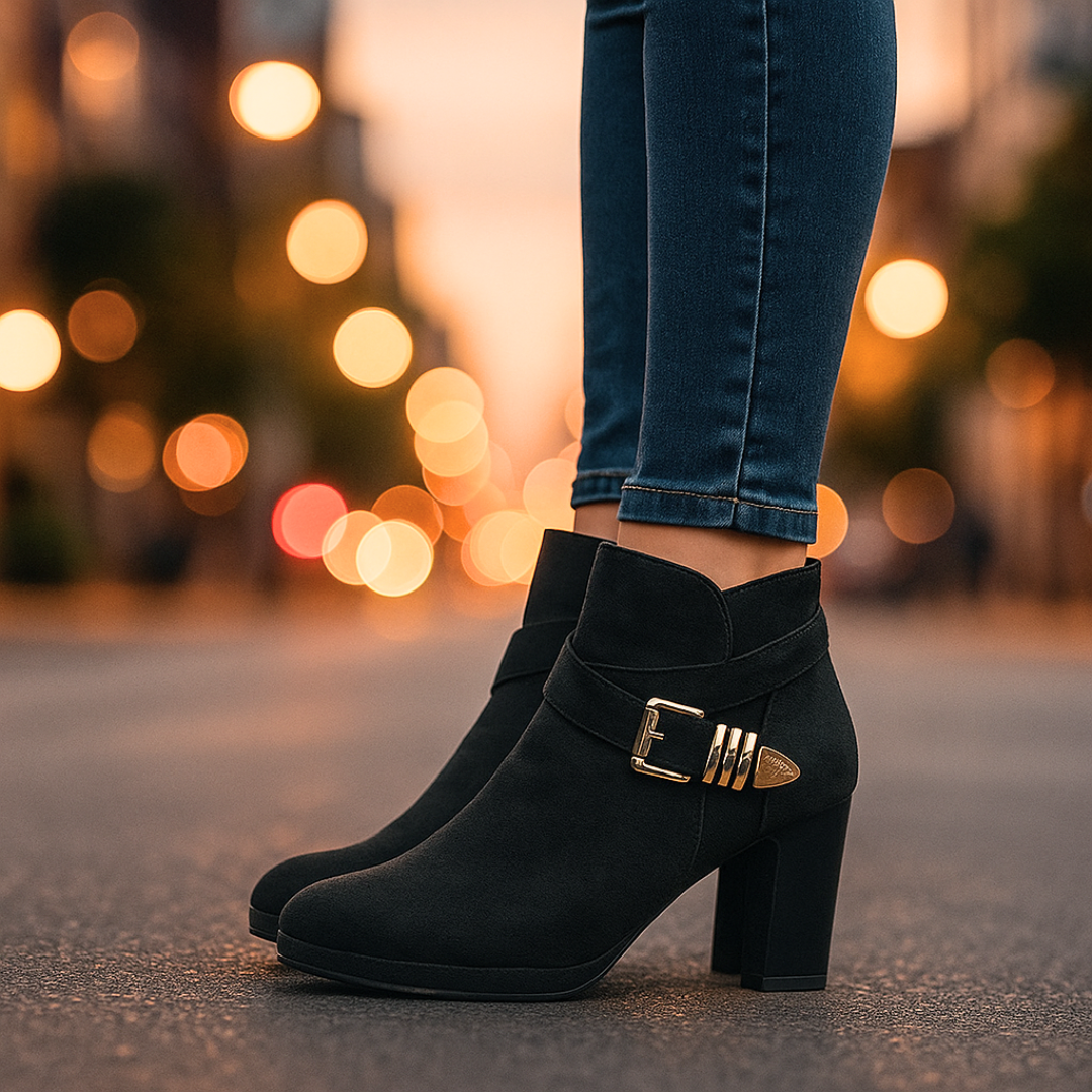 Sofia Rae Suede Wrap Boots