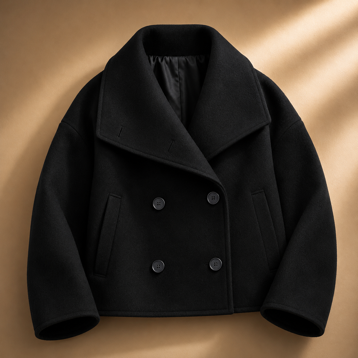 Delevigne Crop Coat
