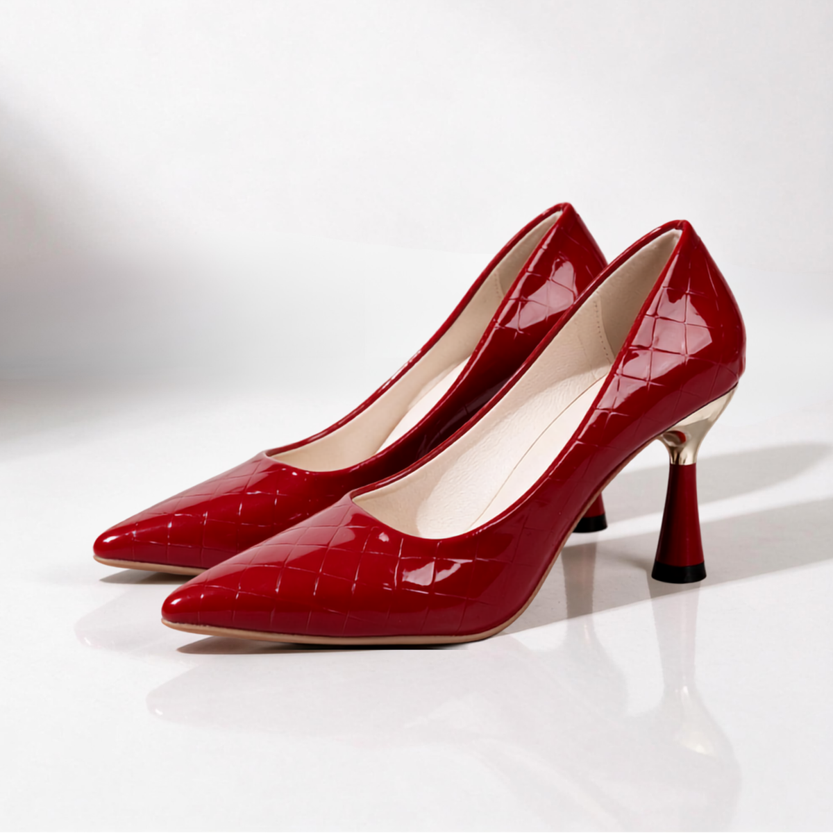 Florine Patent Heels