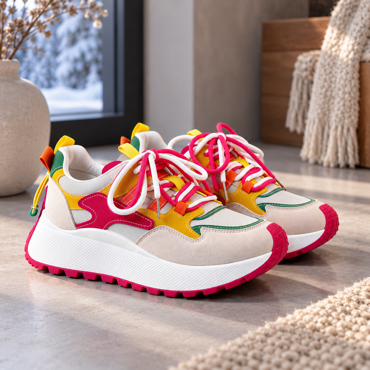 Camille Colorblock Sneakers