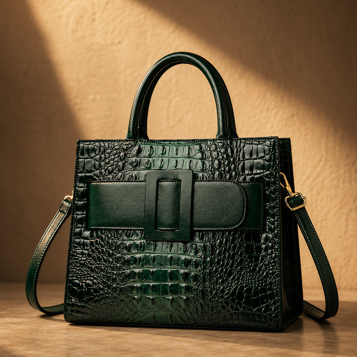 The Carrington Croc Tote