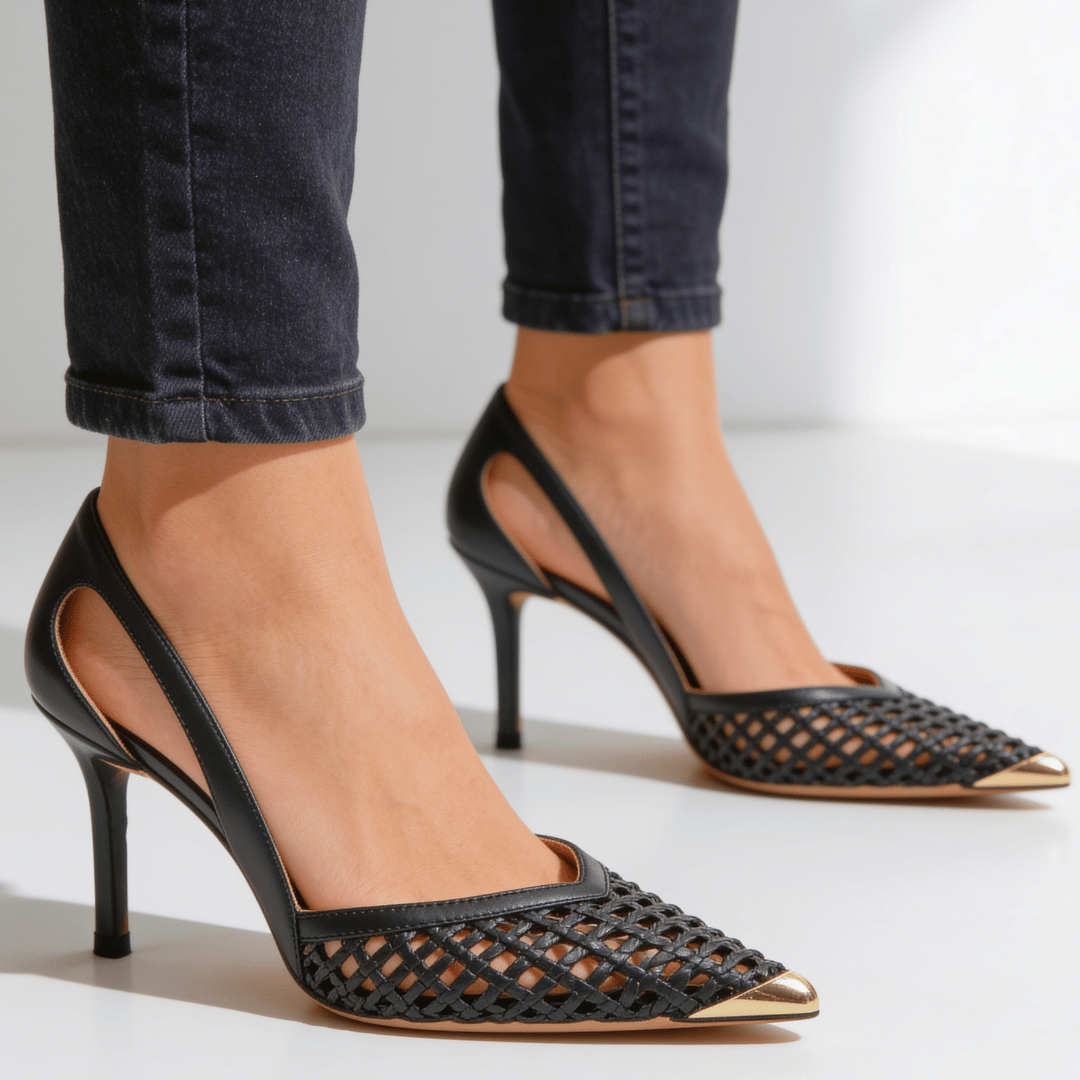 Carmella Lake Gilded Heels