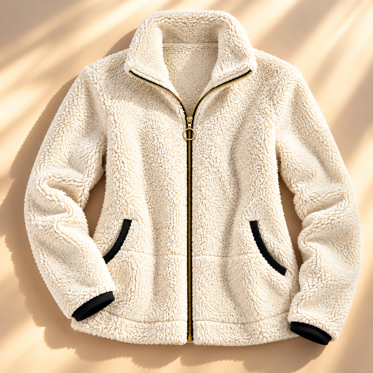 Margaux Zip Teddy Fleece