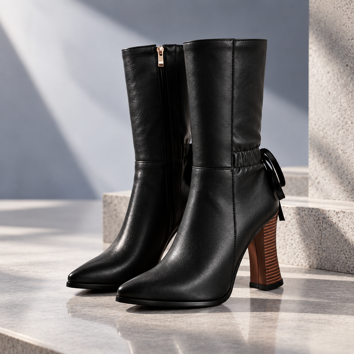 Althea Bow-Back Boots