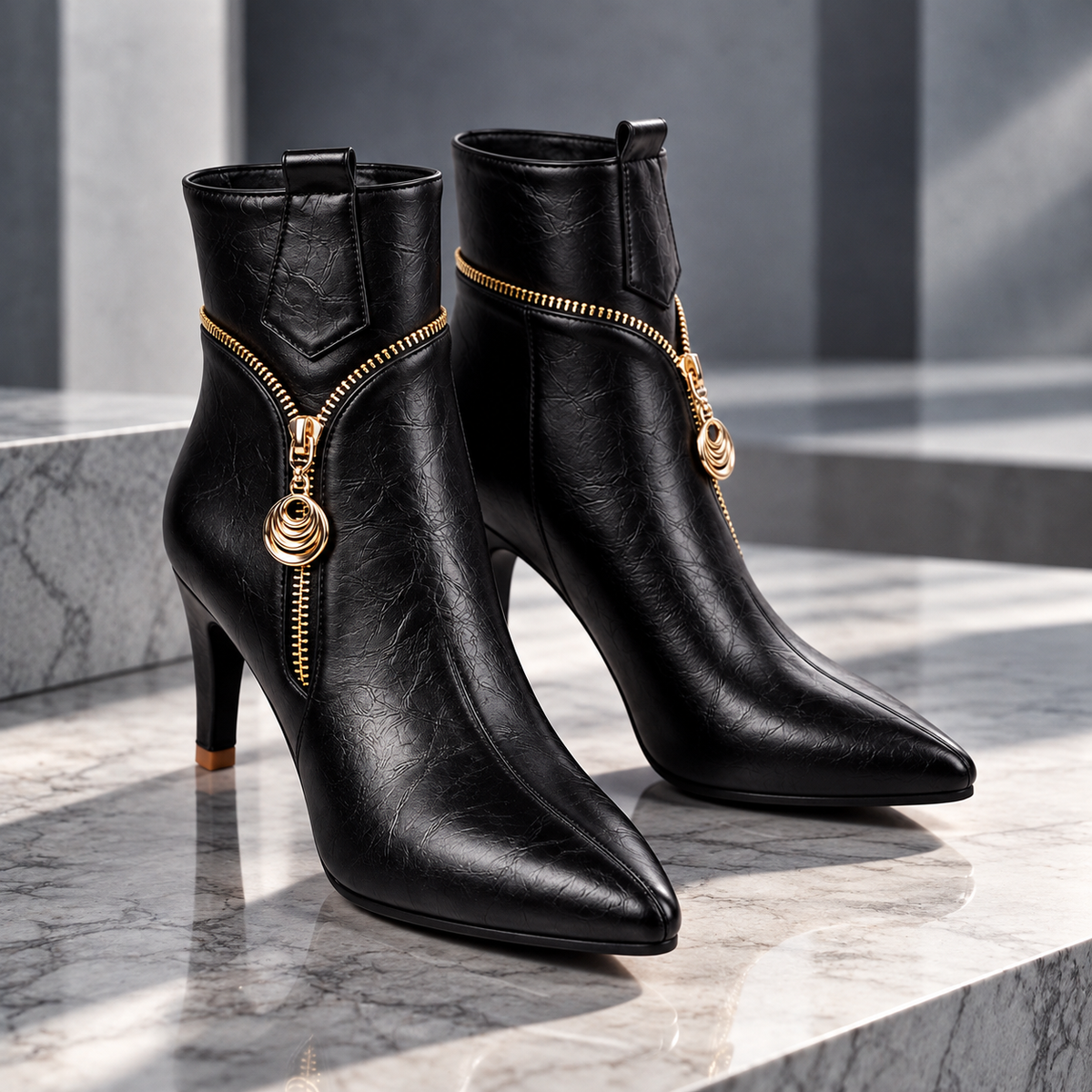 Joanne Zip Ankle Boots