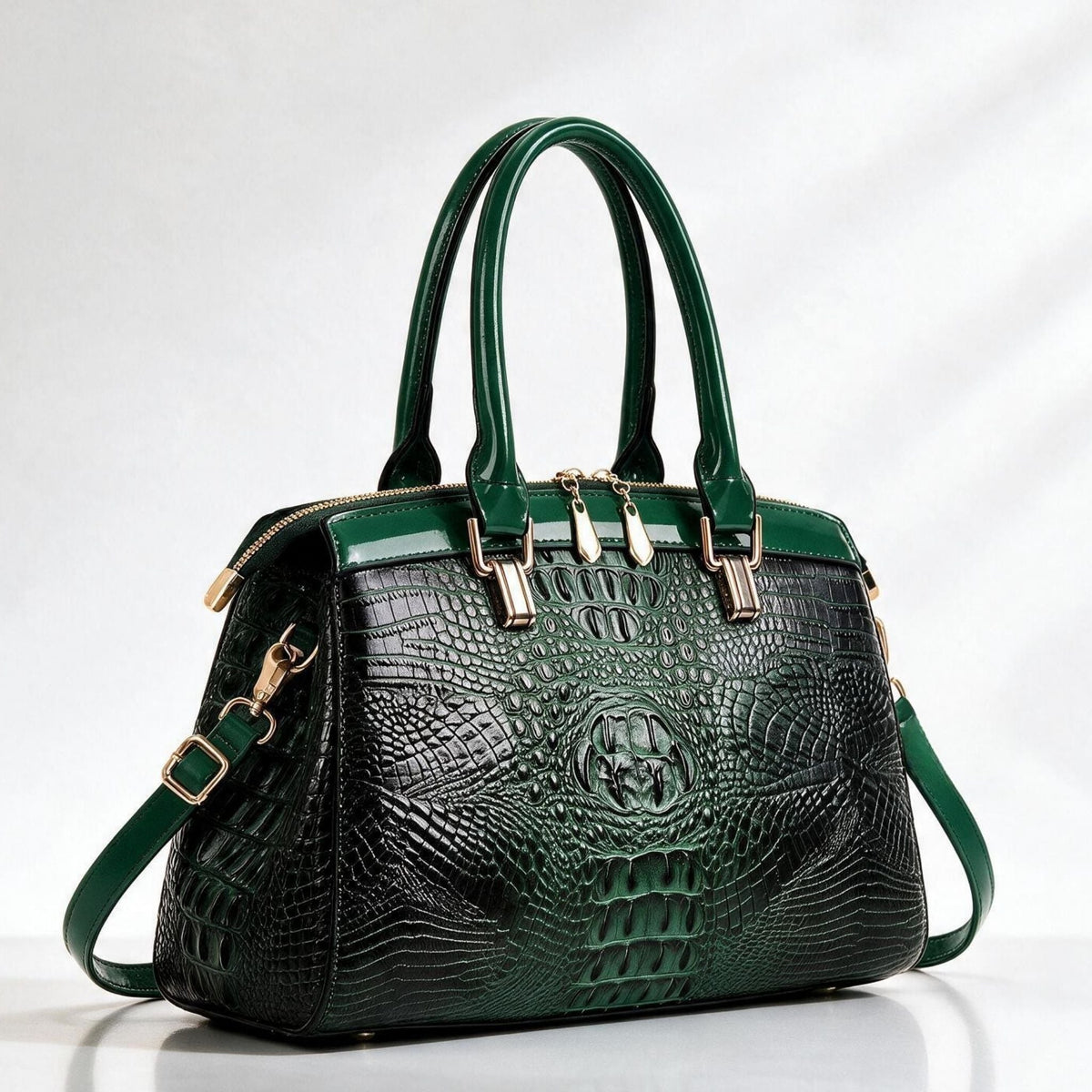 The Carlissa Croc Handbag