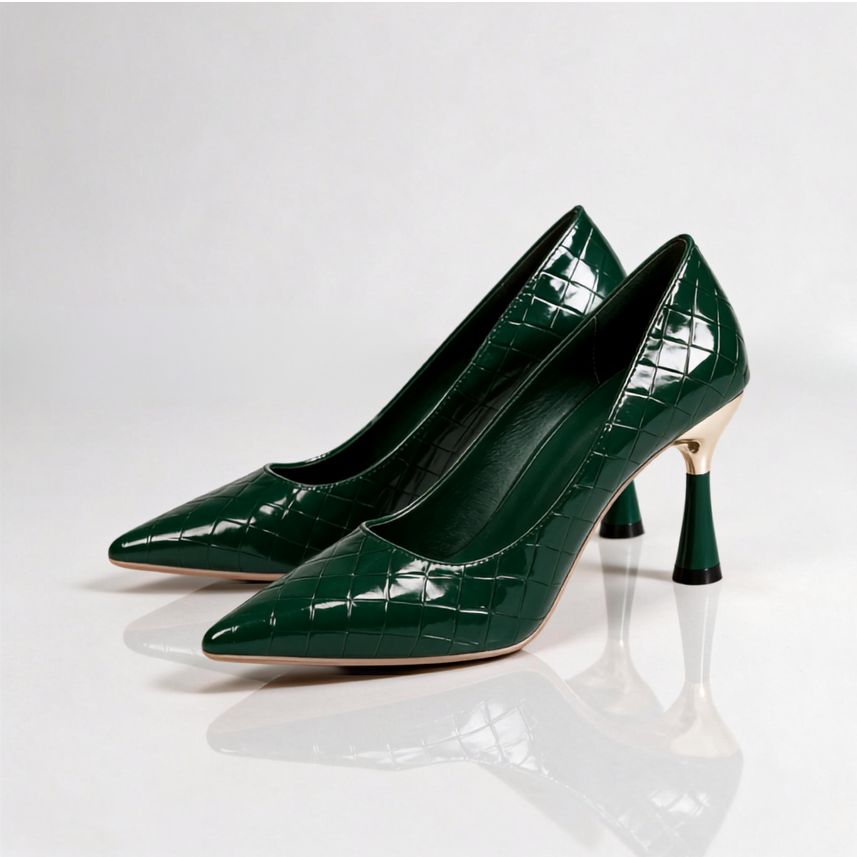 Florine Patent Heels