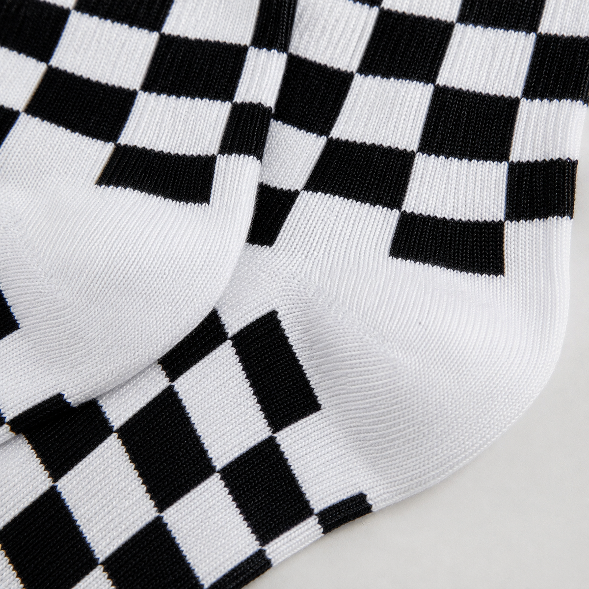 Checkboard Crew Socks