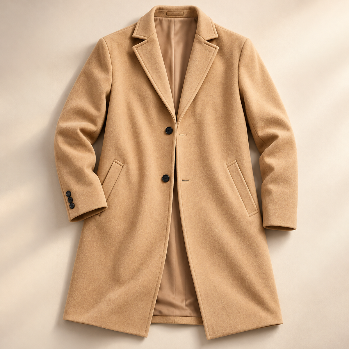 Brandt Notch-Lapel Overcoat