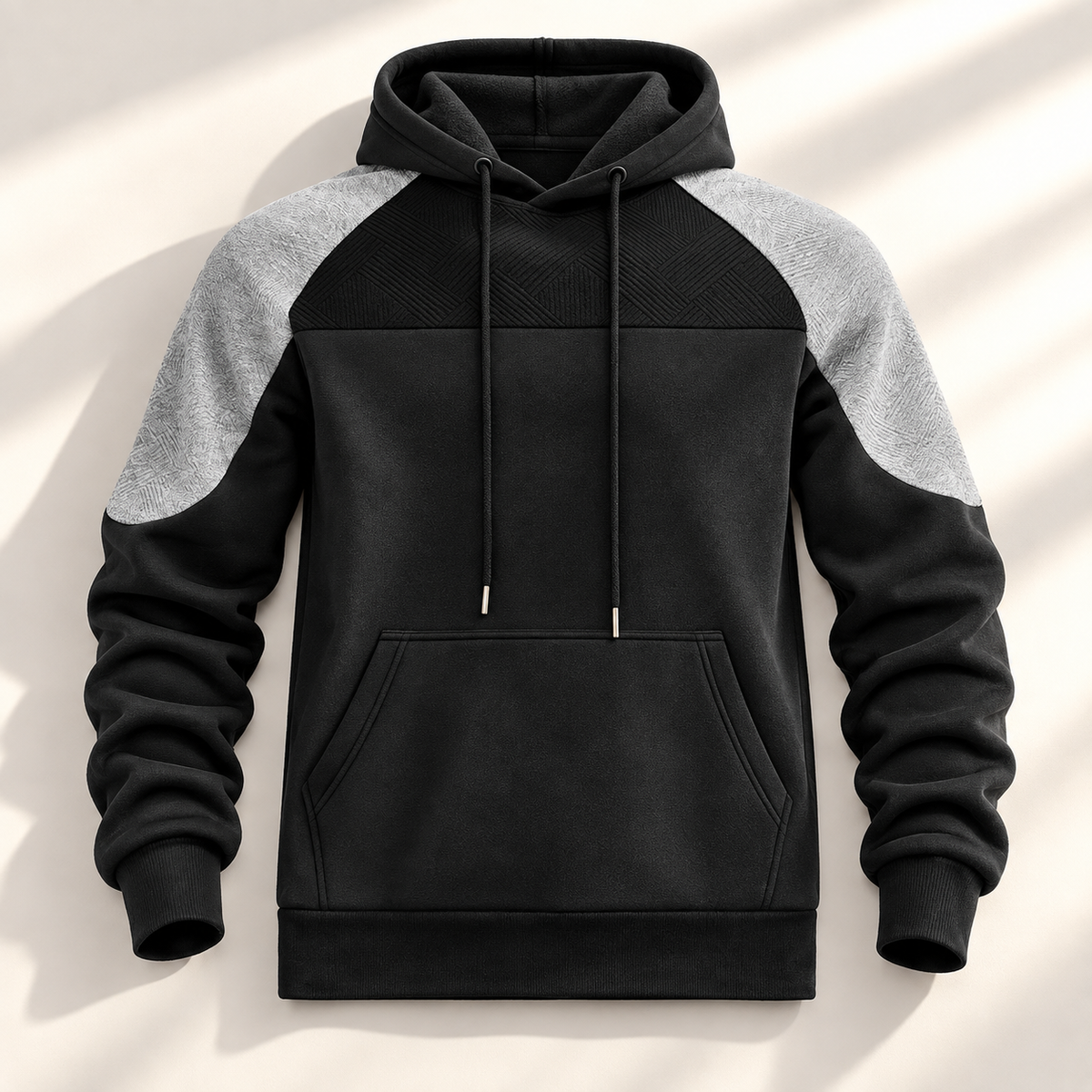 Hutton Panel Fleece Hoodie