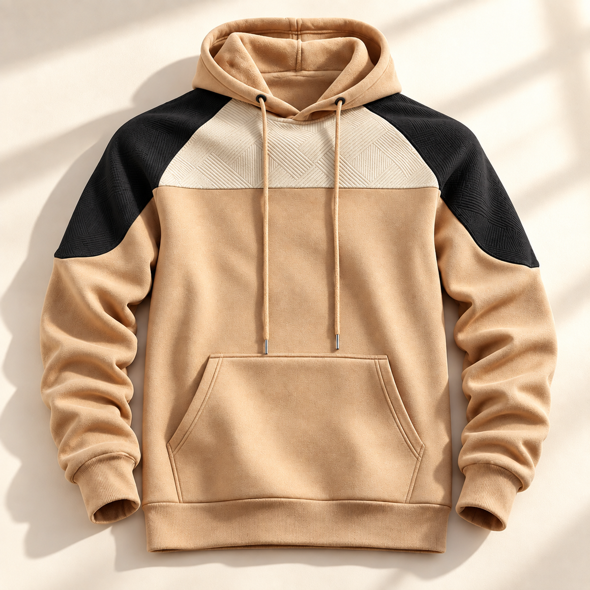 Hutton Panel Fleece Hoodie