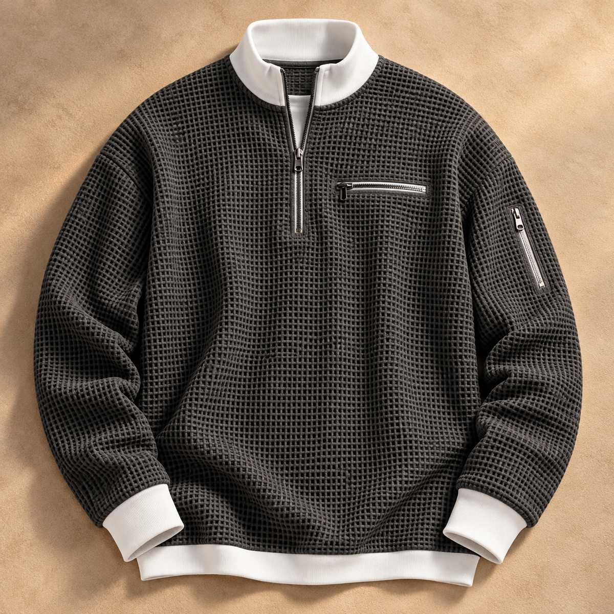 Brant Waffle Quarter-Zip