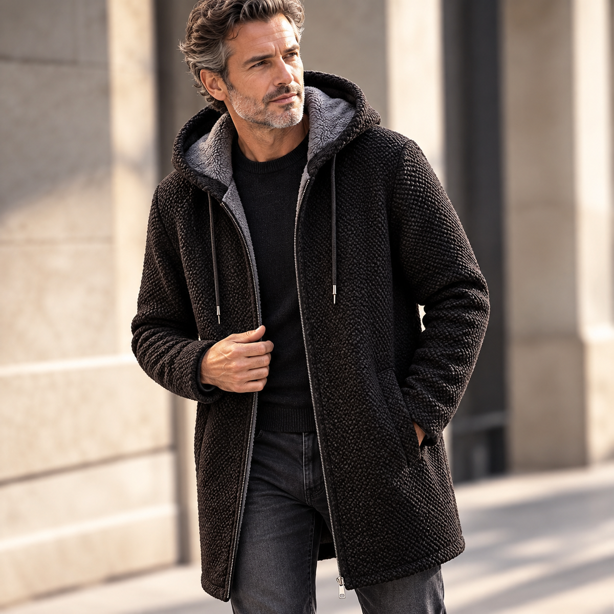 Jackson Hooded Cardigan