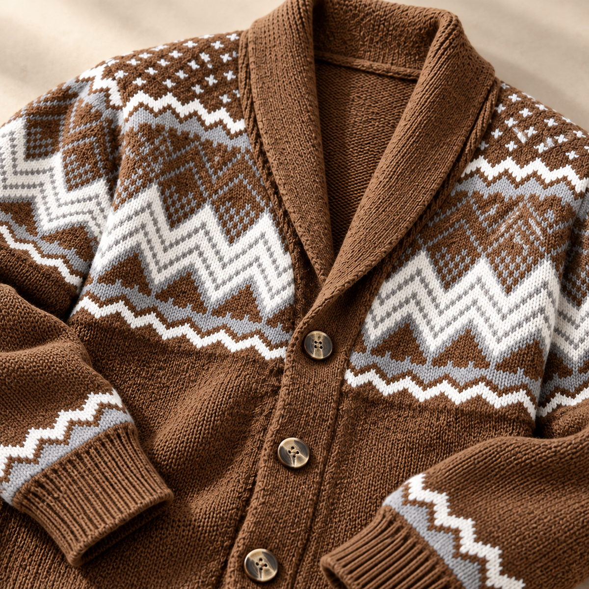 Brant Fair Isle Cardigan