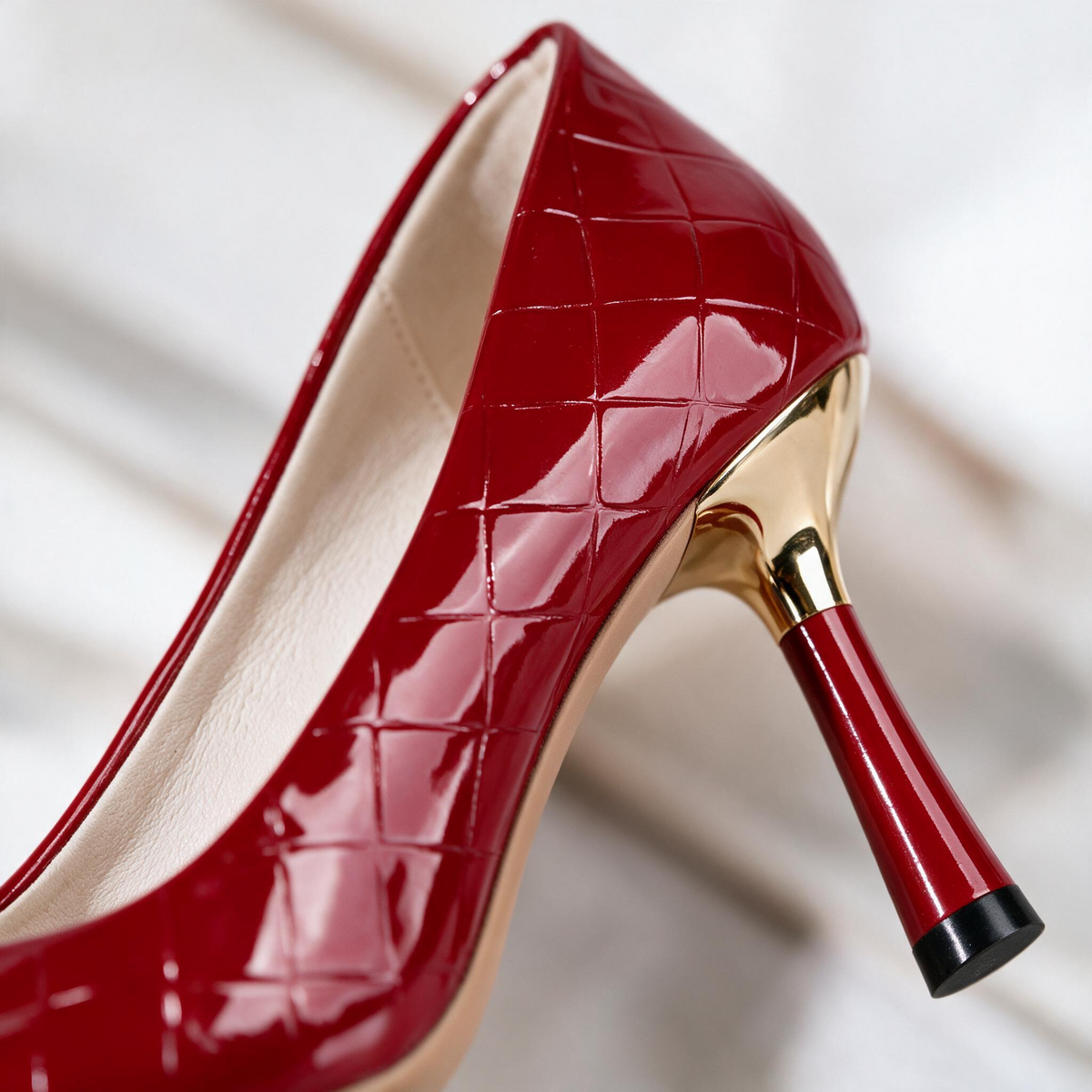 Florine Patent Heels