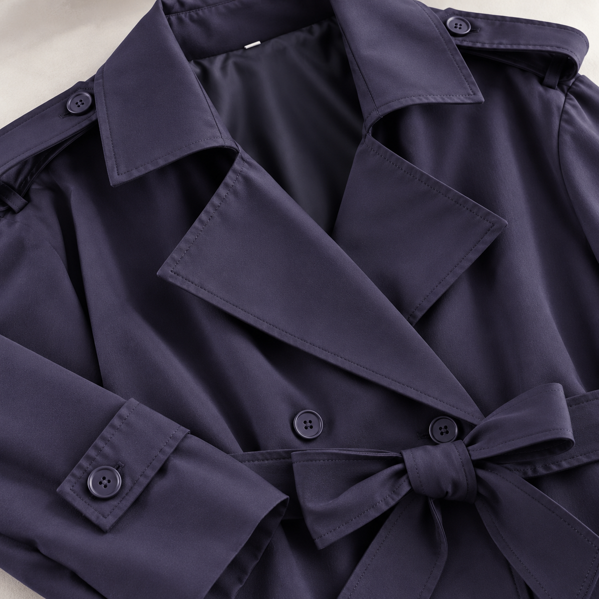 Margaux Belted Trench Jacket