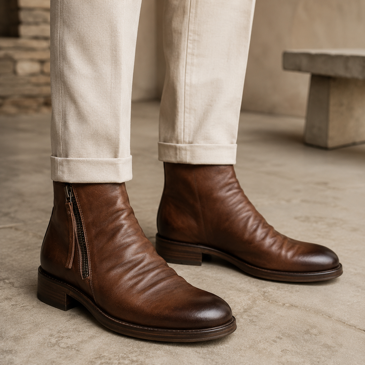 Clifford Zip Boots