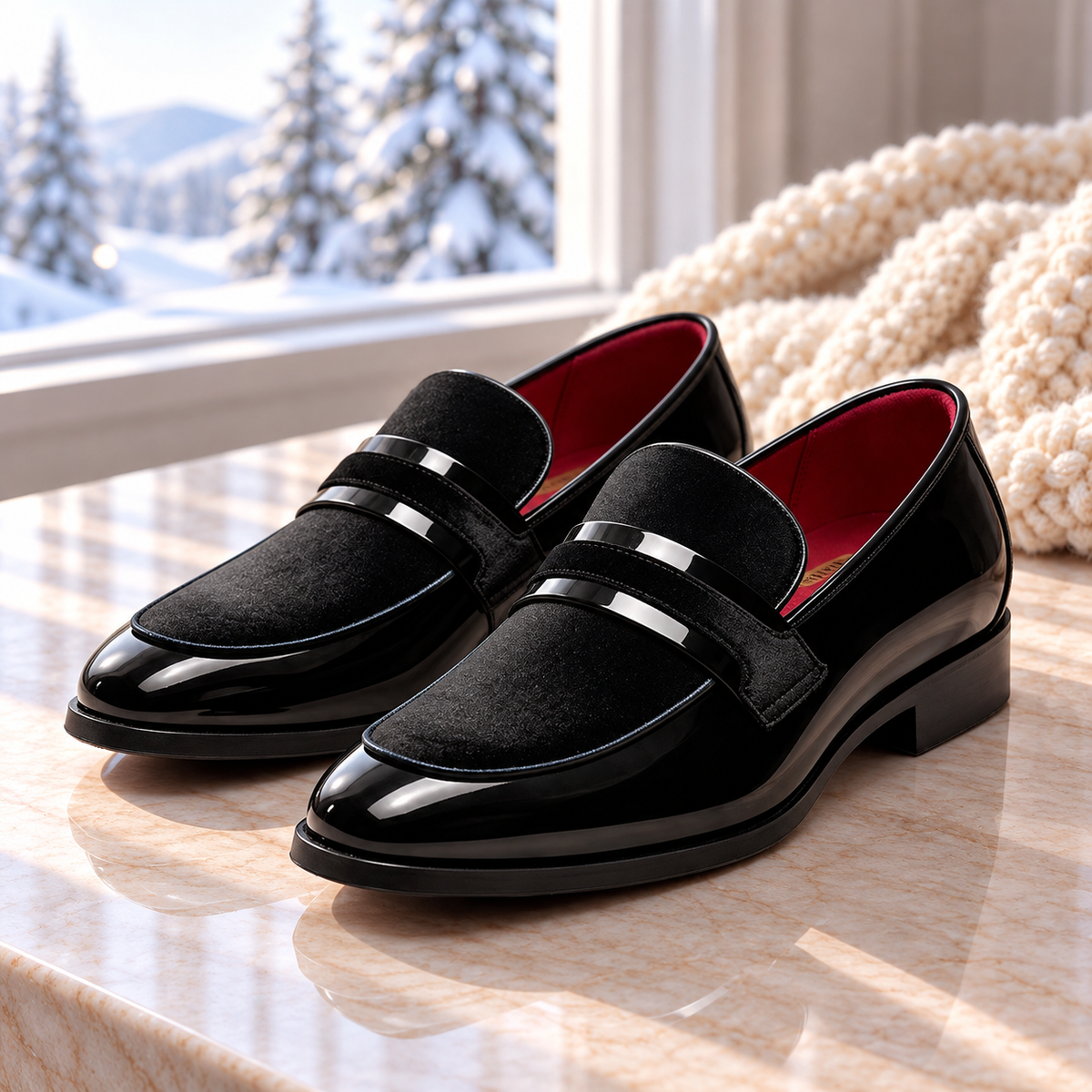 Carlos Velvet Lounge Loafers