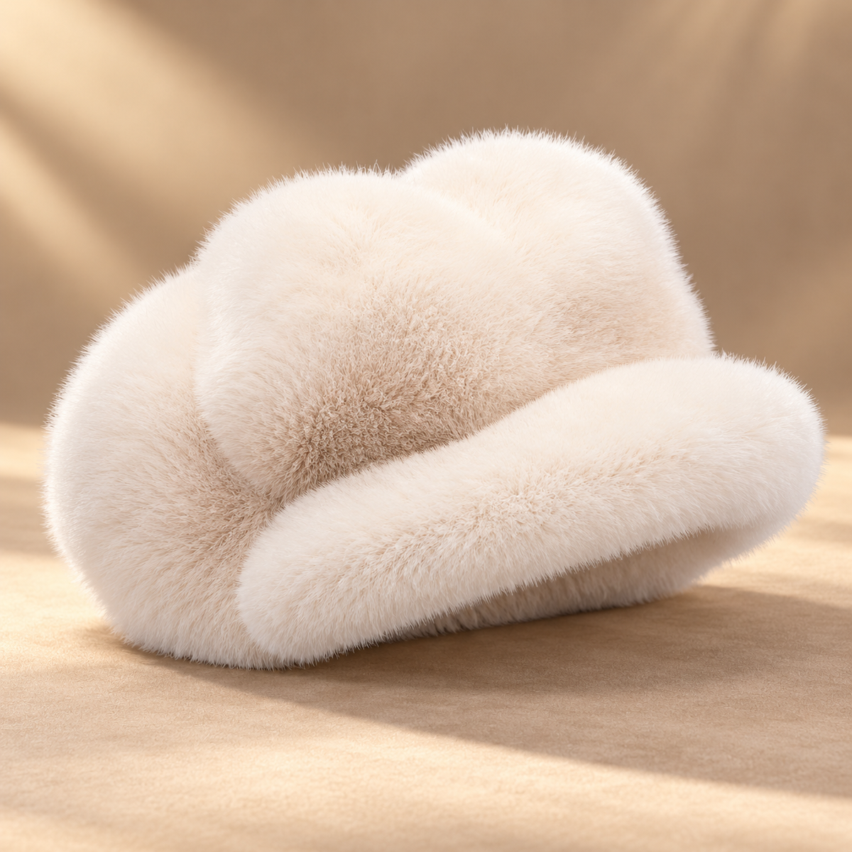 Bianca Plush Newsboy Cap
