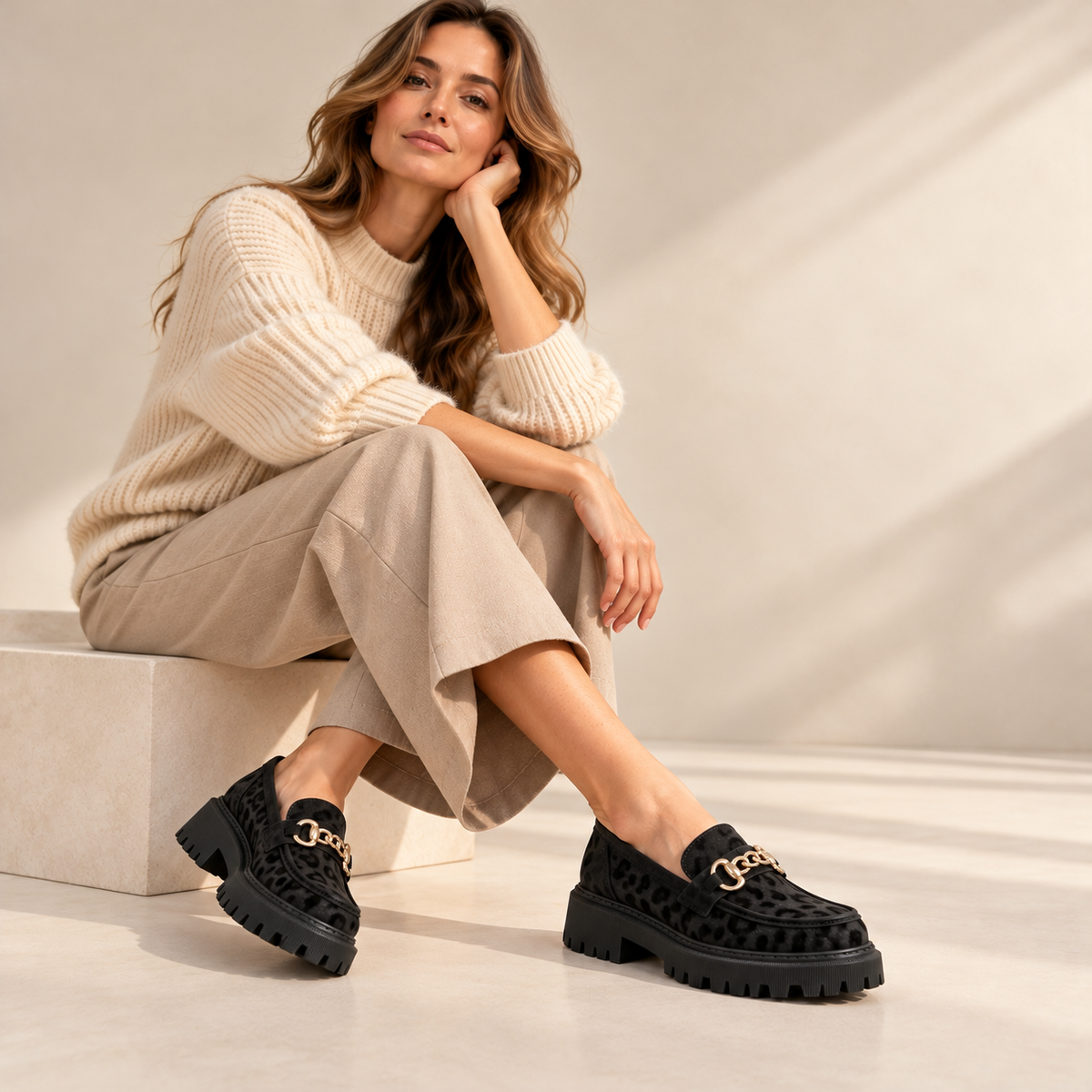 Samantha Platform Loafers