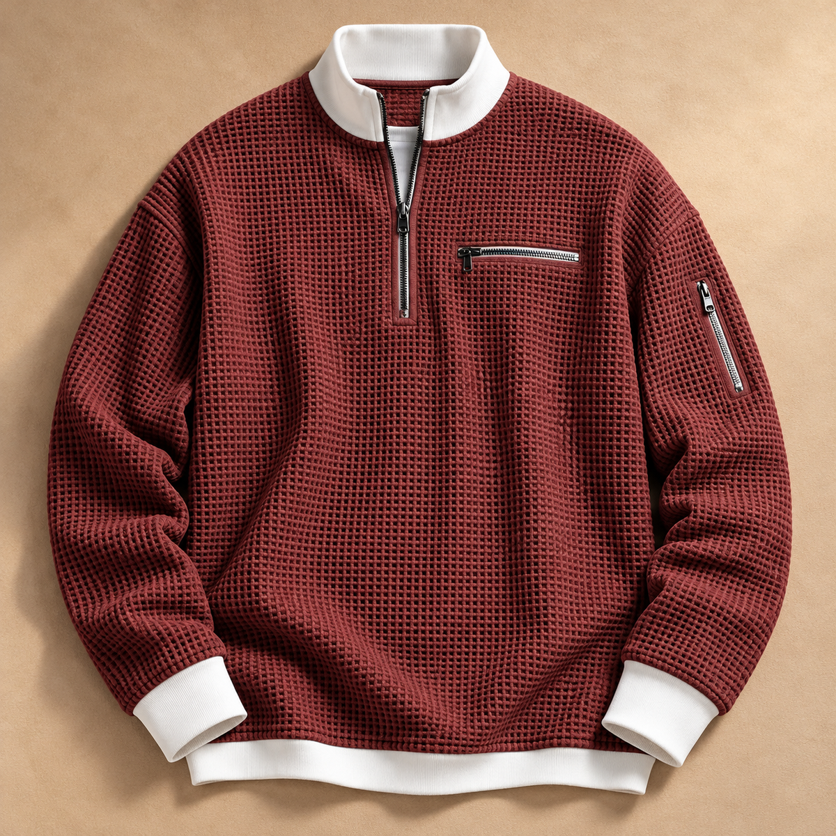 Brant Waffle Quarter-Zip