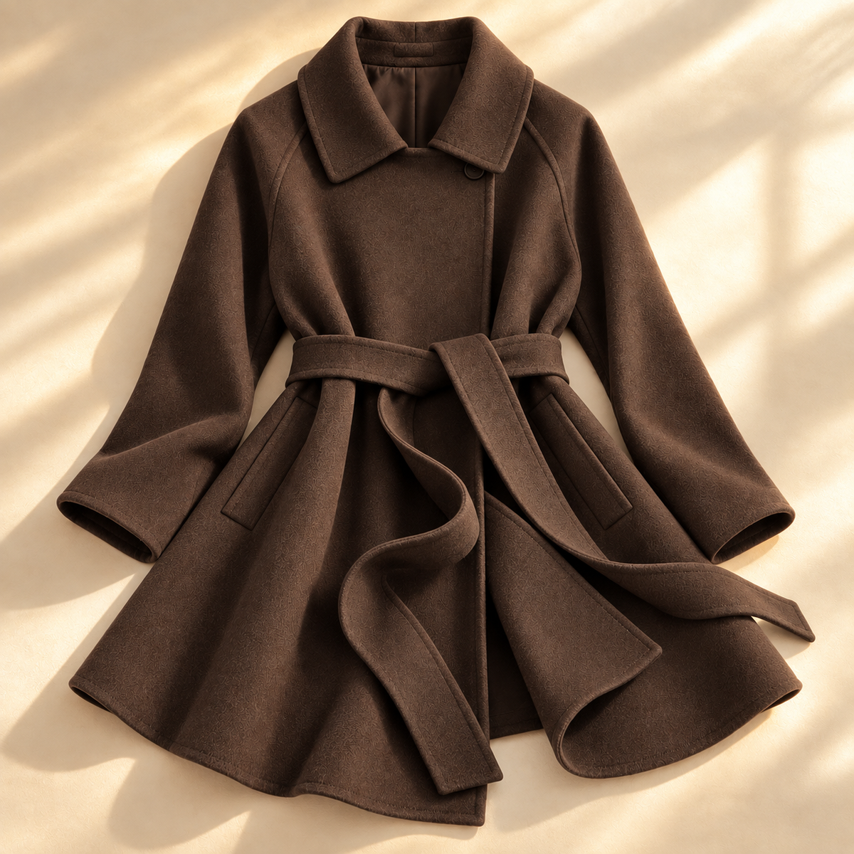 Margaux Belted Wool Coat