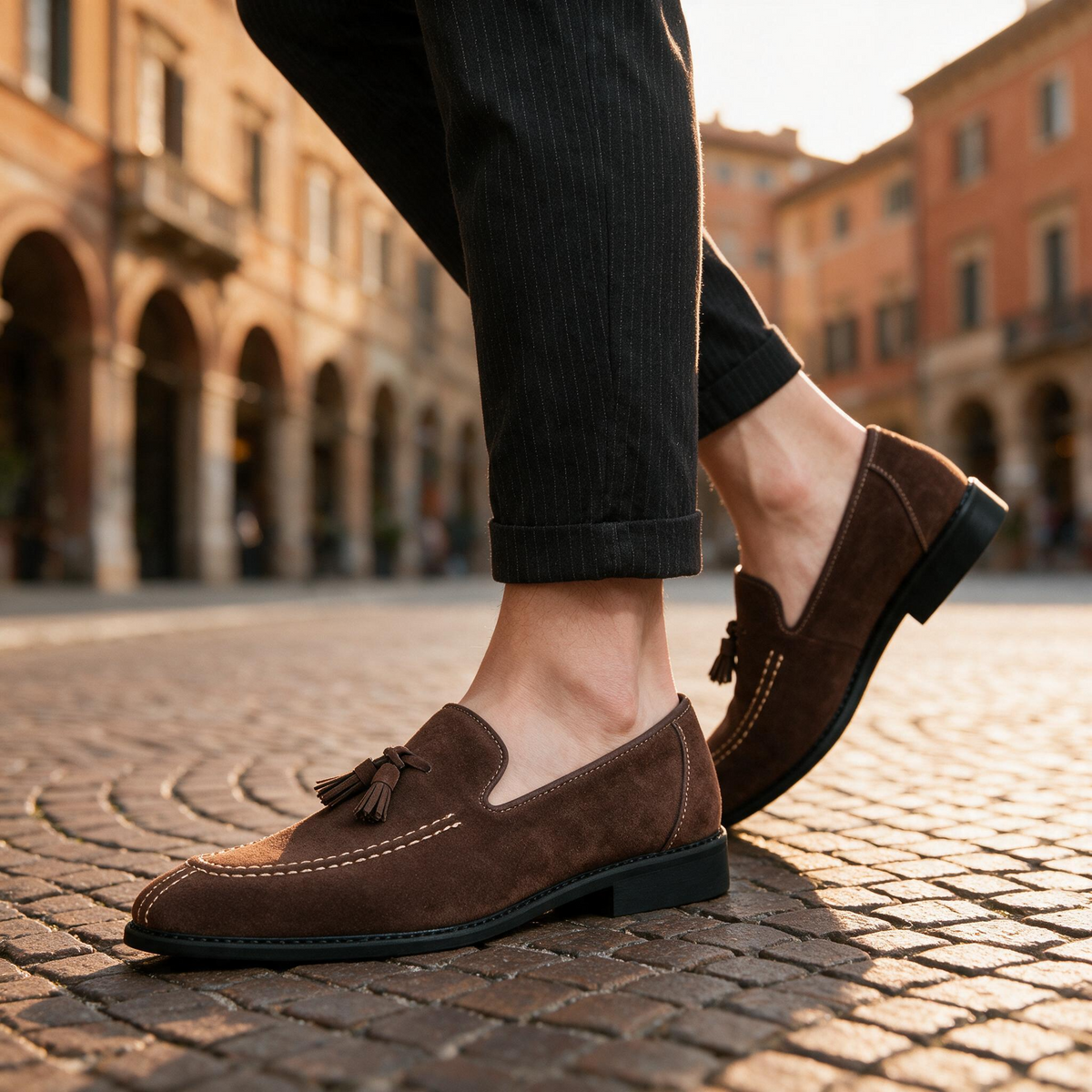 Hutton Suede Loafers