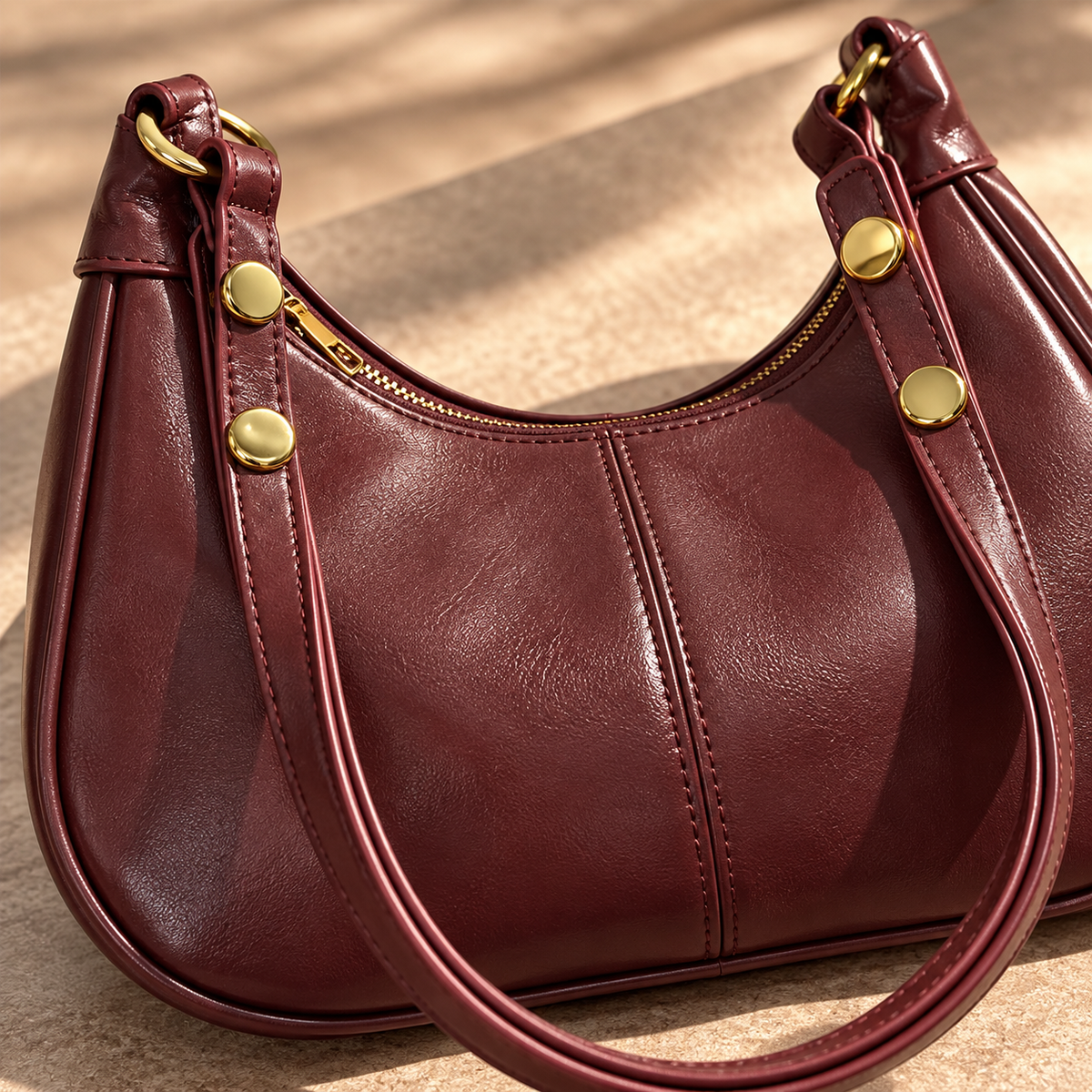 Clementine Crescent Bag