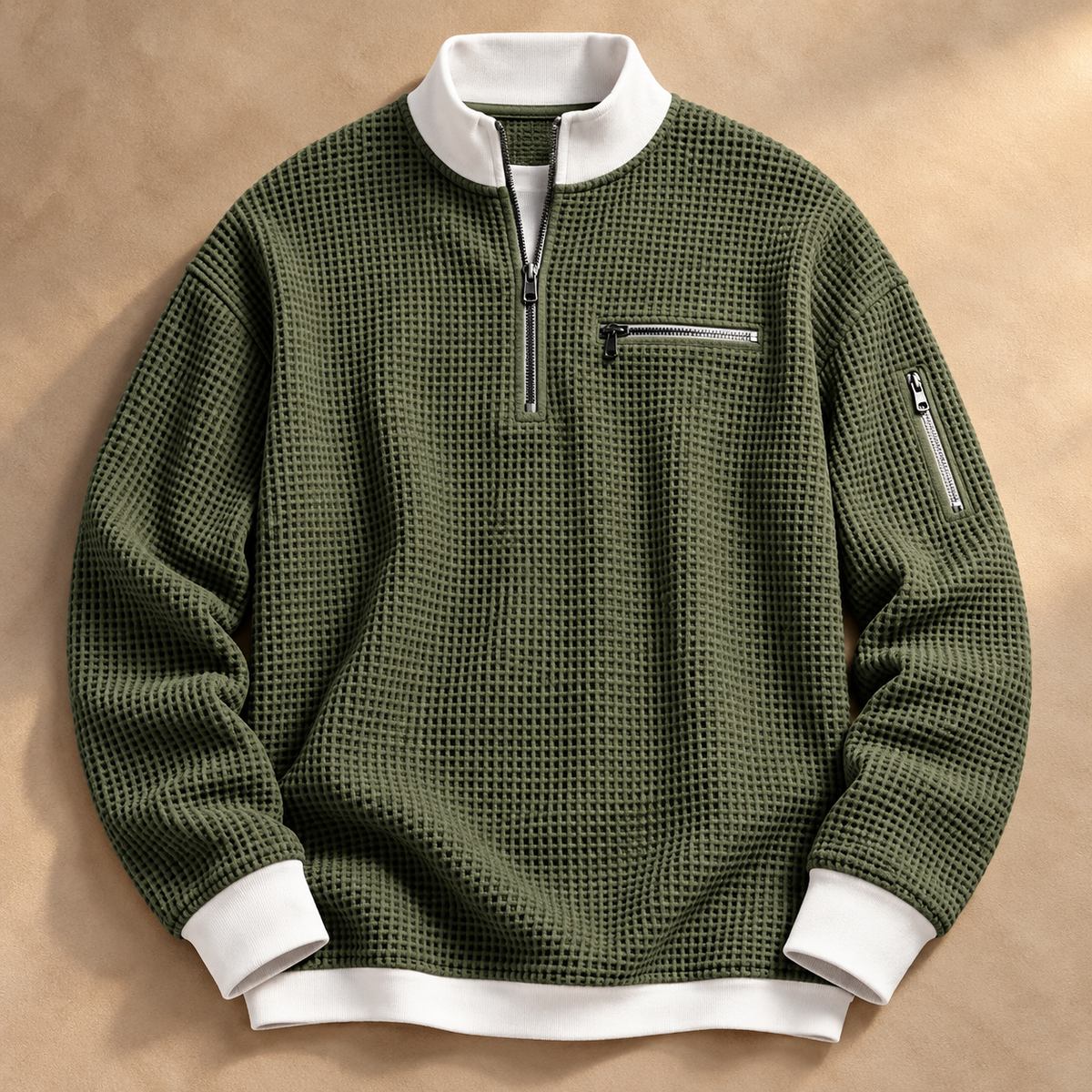 Brant Waffle Quarter-Zip