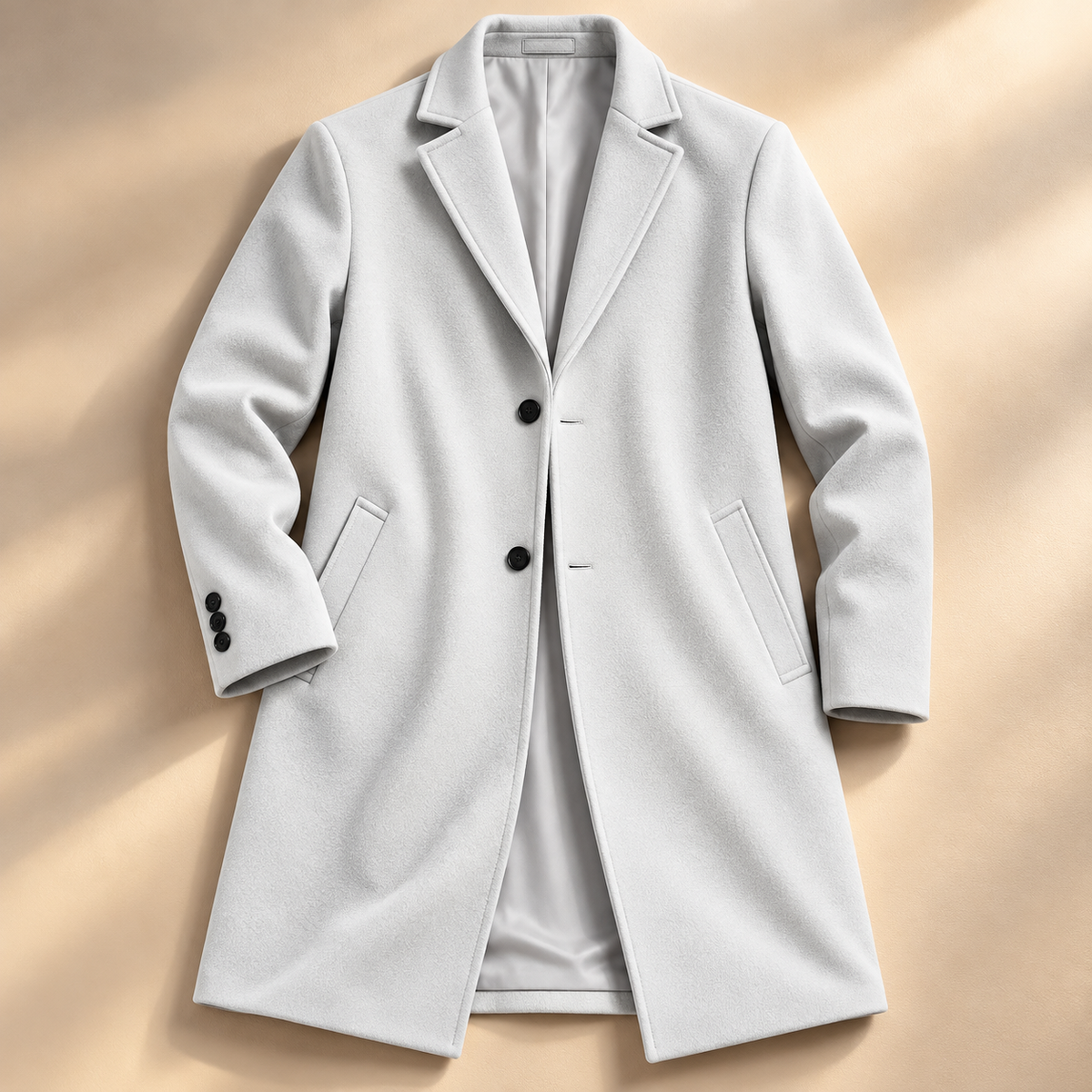 Brandt Notch-Lapel Overcoat