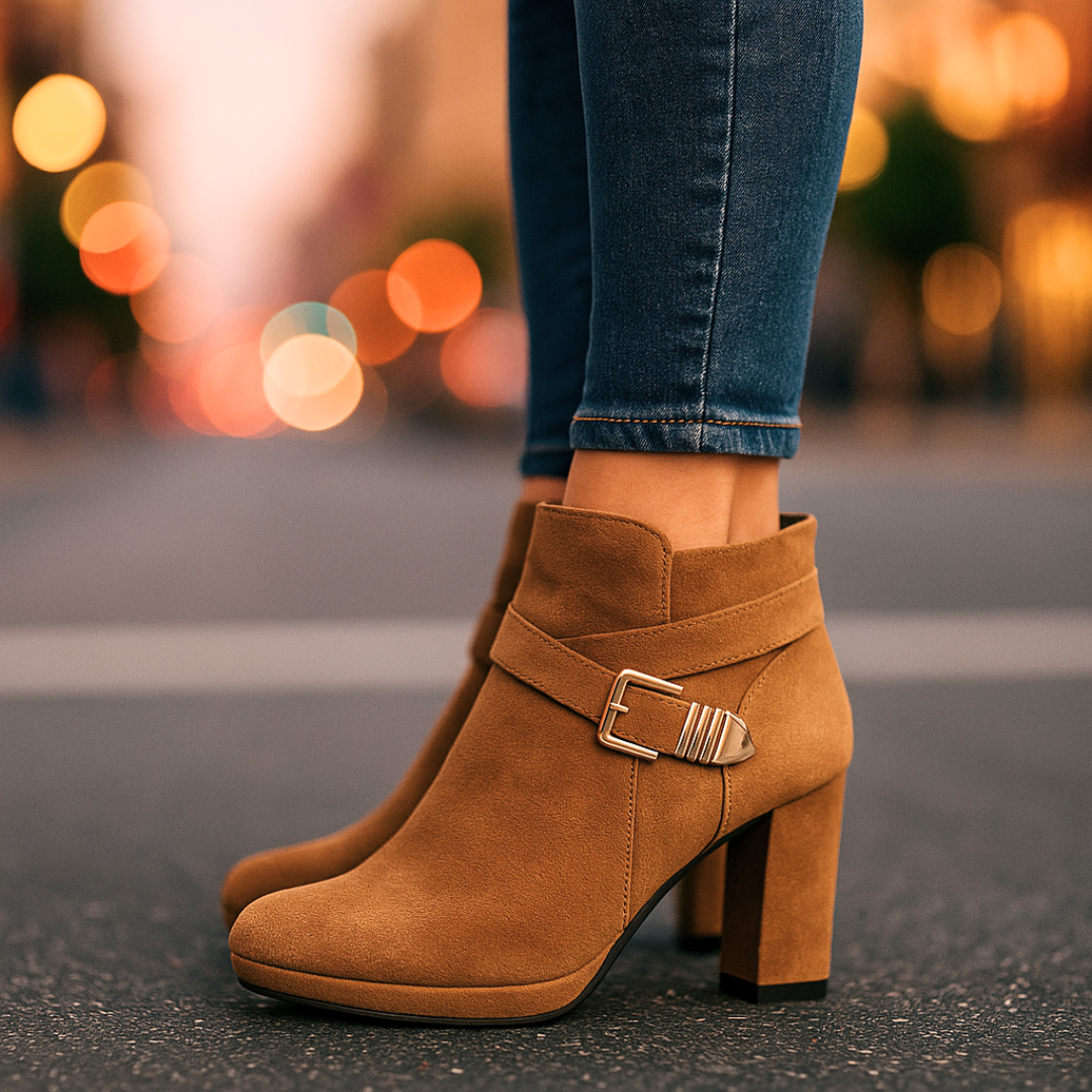 Sofia Rae Suede Wrap Boots