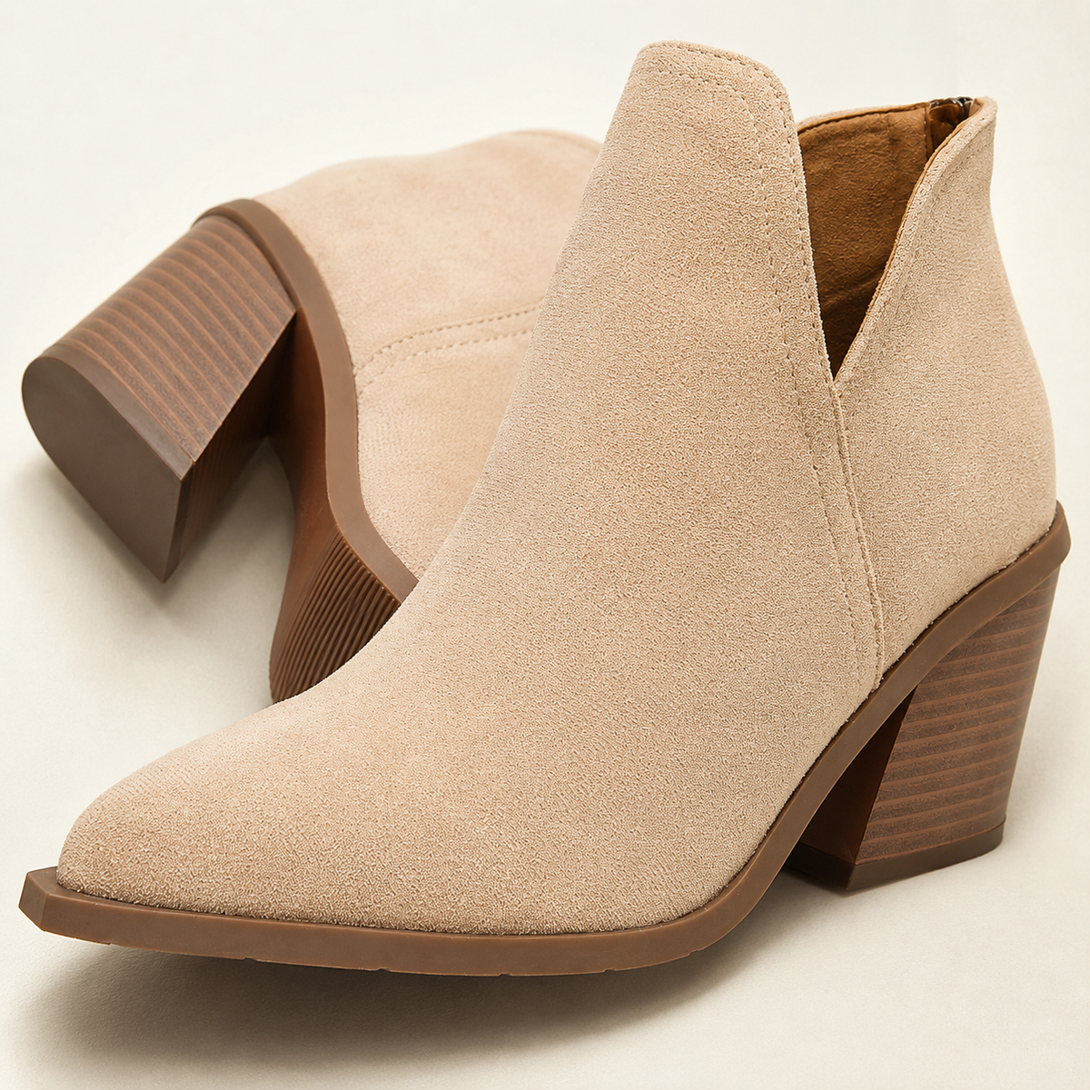 Estelle Suede Ankle Boots