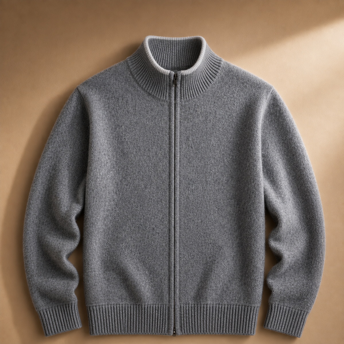 Jasper Brushed Knit Zip