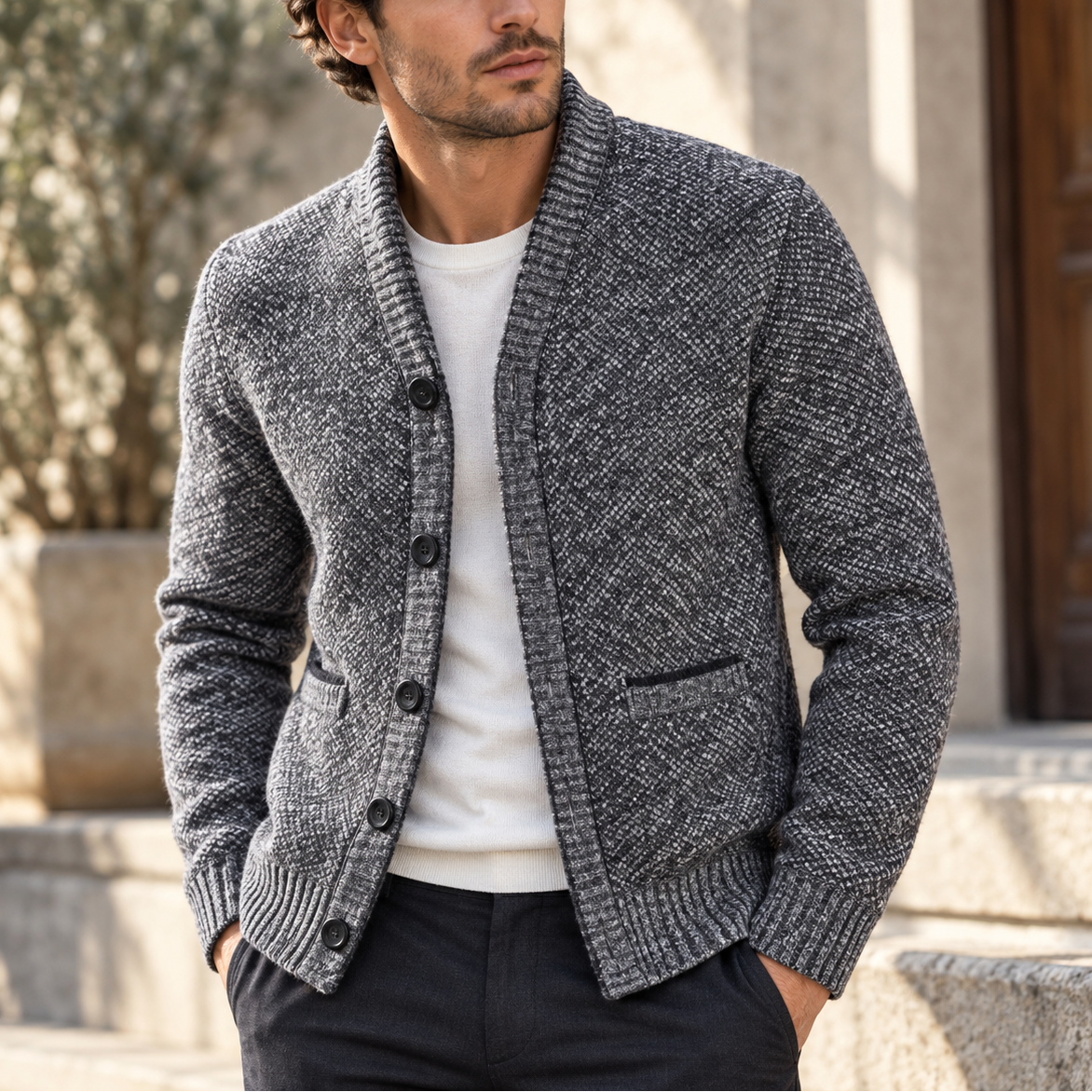 Parker Lined Cardigan