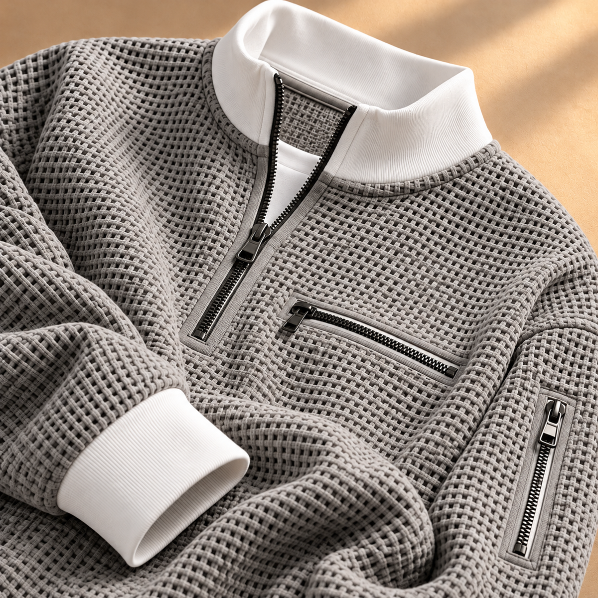 Brant Waffle Quarter-Zip